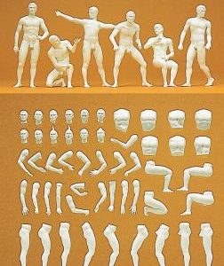 Modellfigur Adam. 6 unbemal