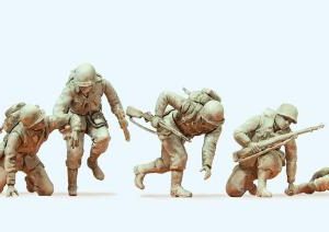 US-Infanterie. D-Day 1944.