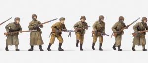 Angreifende Infanterie. Winte