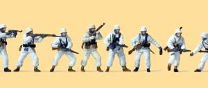 Infanterie im Gefecht. Winter