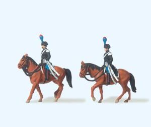 Carabinieri zu Pferd. Italien