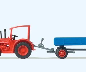Hanomag-Schlepper mit Anhänge