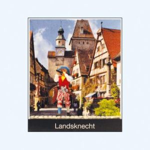 Landsknecht mit Querflöte
