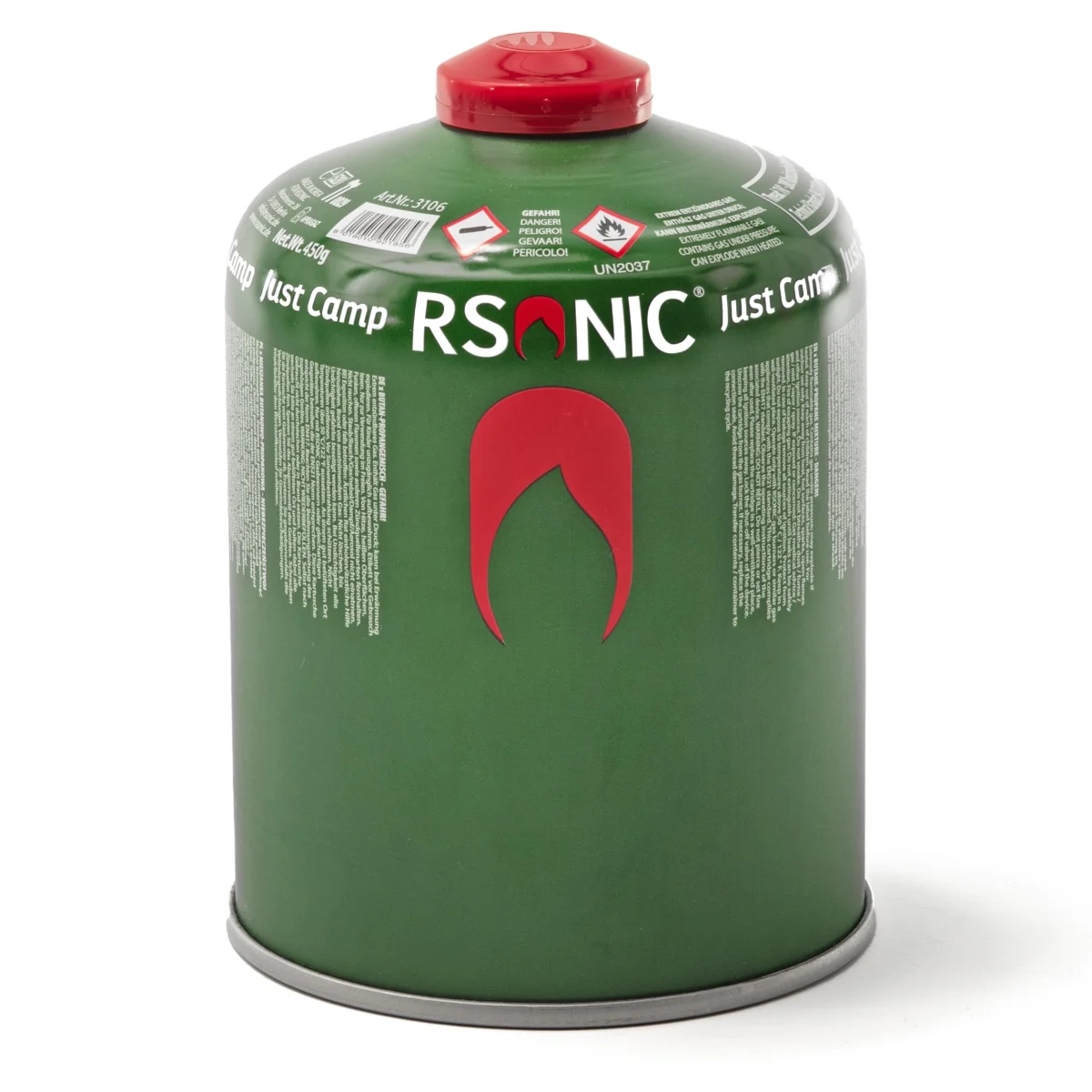 Gaskartusche 450g Schraubventil