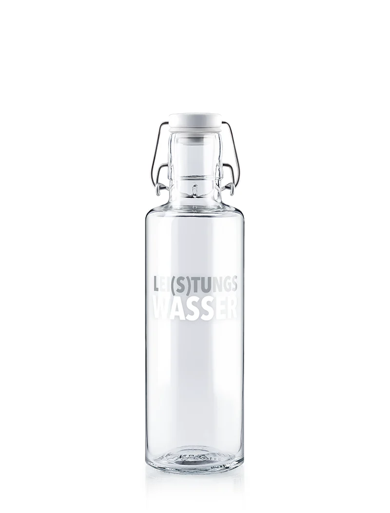 Trinkflasche "Lei(s)tungswasser" 0,6l