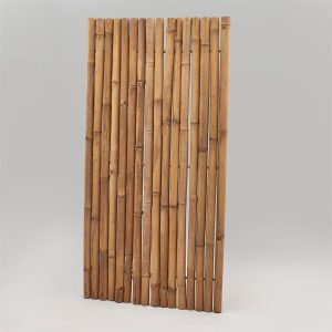 BambusBASIS Bambus Vollrohrzaun ⌀ 6-8 cm starr – Verschiedene Farben