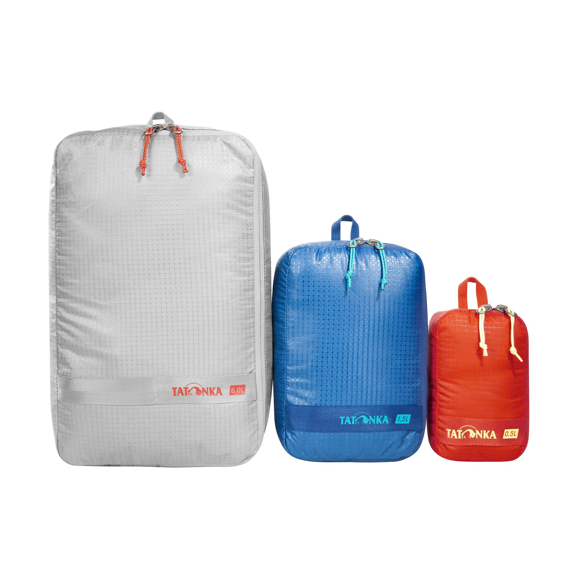 Aufbewahrungstaschen Stuffsack Zip Set III