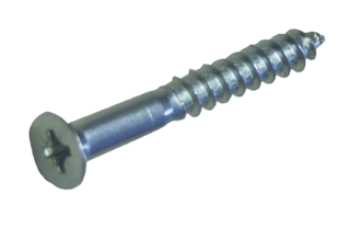 Befestigungsschrauben V2A mit Bit ø 6 x 40 mm