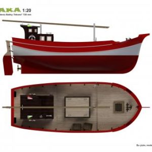 Taka Fischerboot schwarzes Meer 1:20