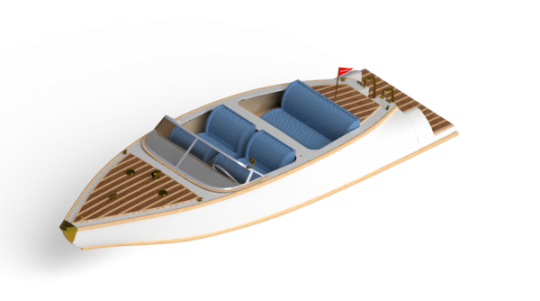 Kübra Speed Boat RC tauglich 1:10