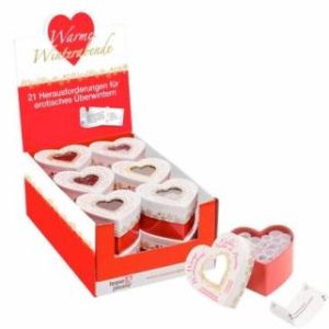 Mini Herz Warme Winterabende Display 12 Stk, je St
