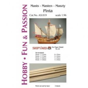 Masten mit Lasercut Detailsatz Pinta
