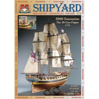 HMS Enterprize Maßstab 1:96