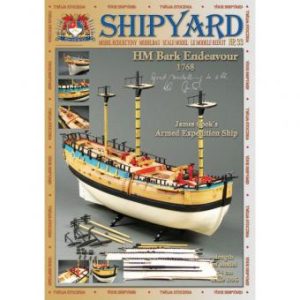 HM Bark Endeavour Maßstab 1:96