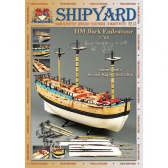 HM Bark Endeavour Maßstab 1:96