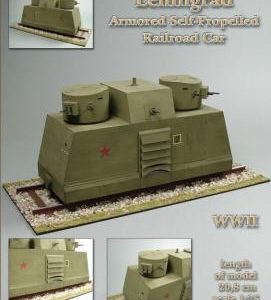 Leningrad Armored Self-Propelled Railroad Car