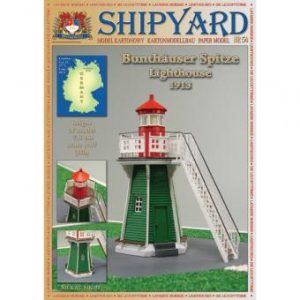 Bunthauser Spitze Leuchtturm Maßstab 1:87 (H0)