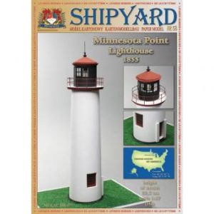 Minnesota Point Leuchtturm Maßstab 1:87 (H0)