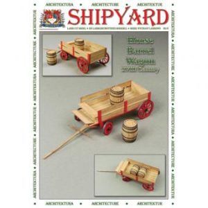Nr 81 Horse Barrel Wagon scale 1:96