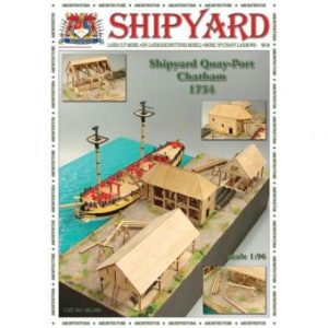 Nr 86 Shipyard Quay – Port – Chatham 1754 scale 1: