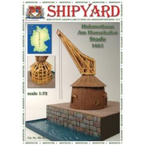Nr 93 Holztretkran am Hansehafen Stade 1661 scale