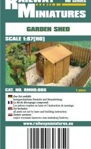 Gartenschuppen scale 1:87 (H0)