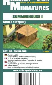 Sommerhaus I scale 1:87 (H0)