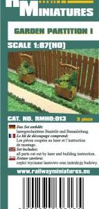Garten Trennwand I scale 1:87 (H0)