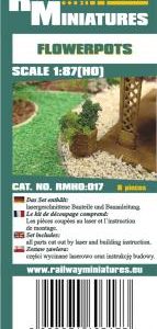 Blumenkübel scale 1:87 (H0)