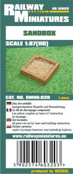 Sandkasten. scale 1:87 (H0)