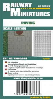Pflasterung scale 1:87 (H0)