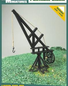 Tragbarer Kran scale 1:87 (H0)
