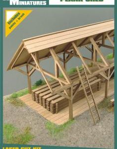 Schuppen offen scale 1:87 (H0)