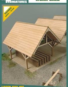 Arbeitsschuppen scale 1:87 (H0)