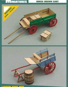 Pferdewagen scale 1:87 (H0)