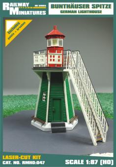 Bunthauser Spitze Leuchtturm scale 1:87 (H0)