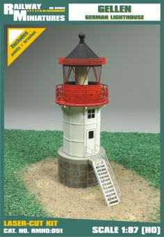 Gellen Lighthouse Leuchturm scale 1:87 (H0)