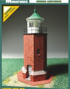 Rotes Kliff Leuchtturm scale 1:87 (H0)