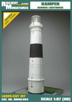 Kampen Lighthouse Leuchtturm scale 1:87 (H0)