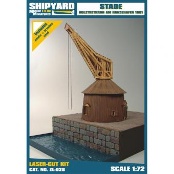 Holztretkran am Hansehafen Stade 1661